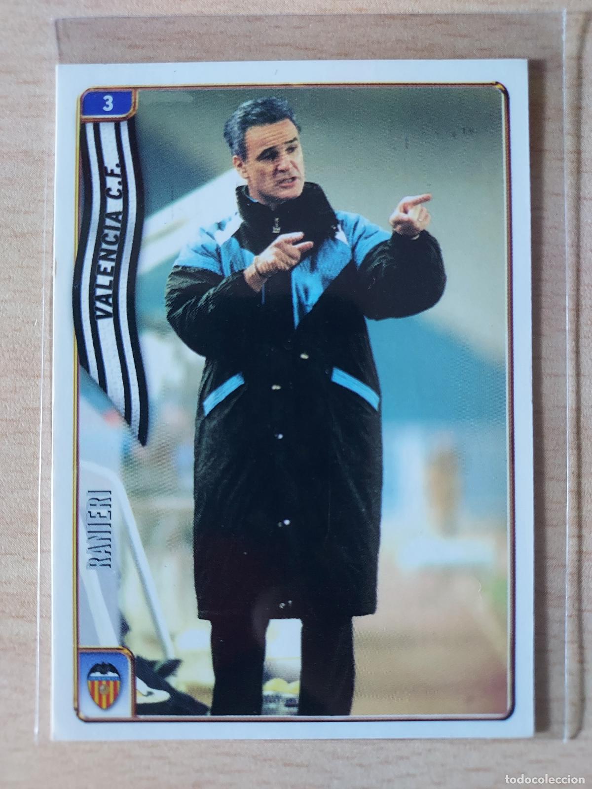 Cromos de F&uacute;tbol: 2004-2005 - 03 CLAUDIO RANIERI - VALENCIA CF - MUNDICROMO