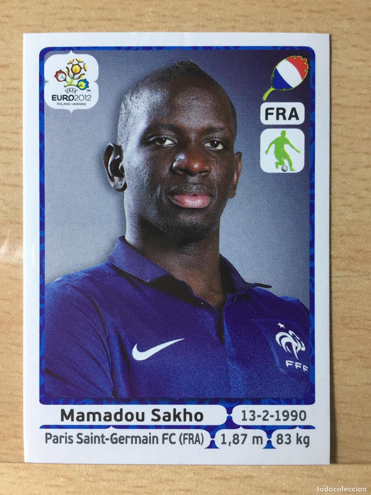 Cromos de F&uacute;tbol: 2012 - 467 MAMADOU SAKHO - FRANCIA - UEFA EURO 2012 - PANINI