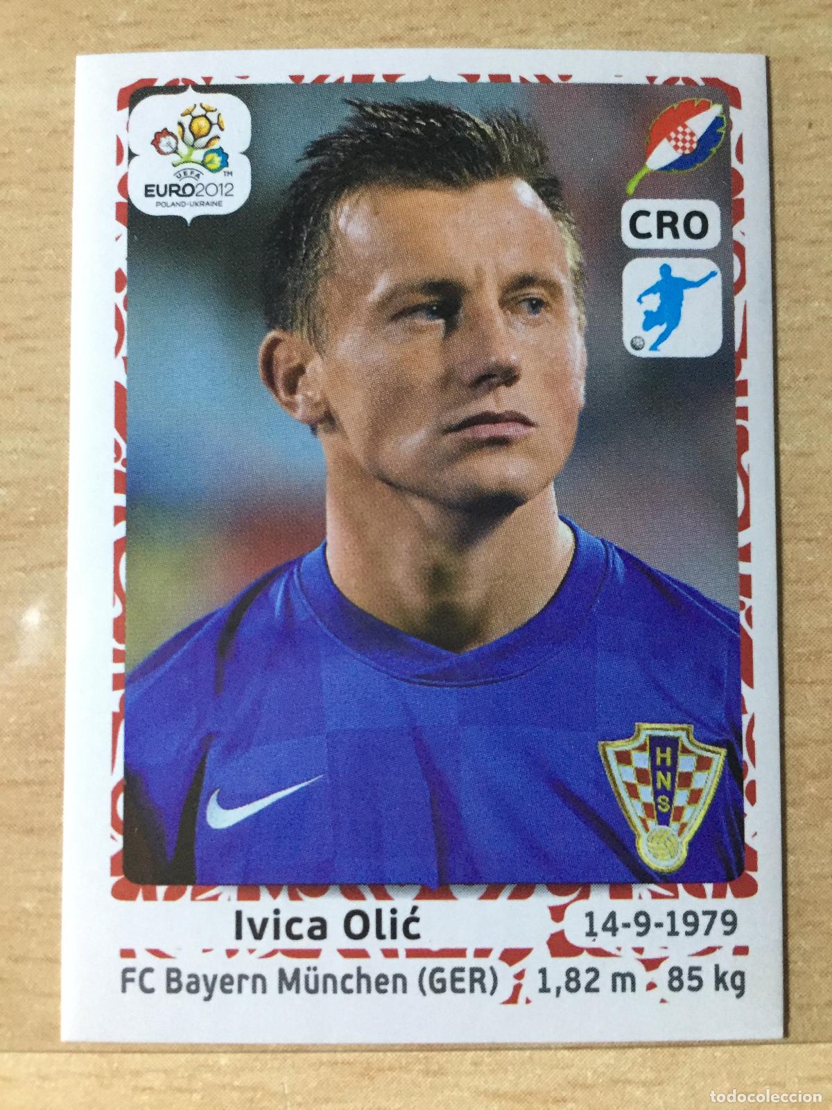 Cromos de F&uacute;tbol: 2012 - 392 IVICA OLIC - CROACIA - UEFA EURO 2012 - PANINI