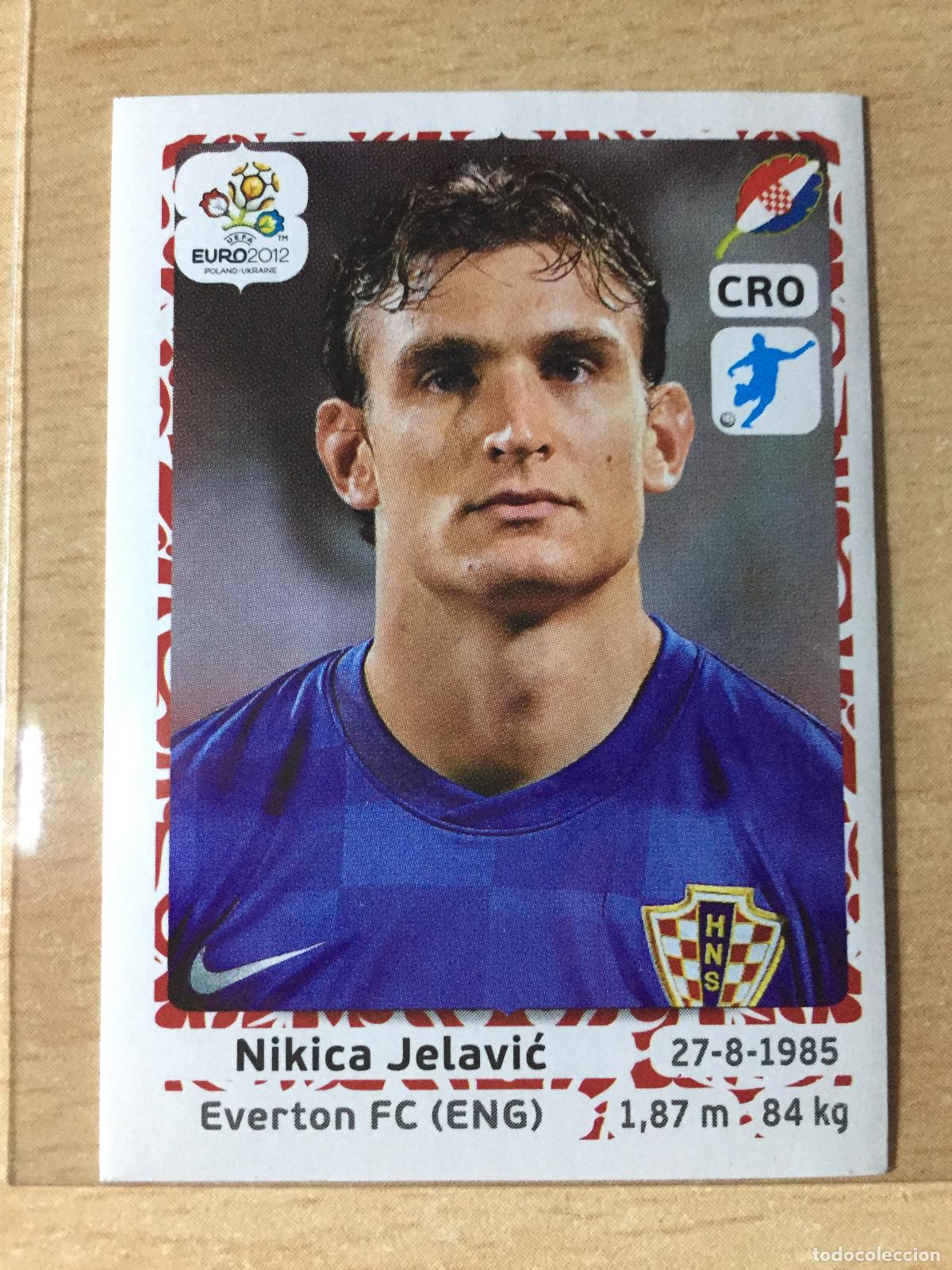 Cromos de F&uacute;tbol: 2012 - 393 NIKICA JELAVIC - CROACIA - UEFA EURO 2012 - PANINI