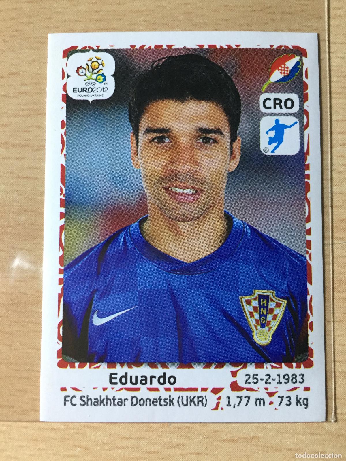 Cromos de F&uacute;tbol: 2012 - 390 EDUARDO - CROACIA - UEFA EURO 2012 - PANINI