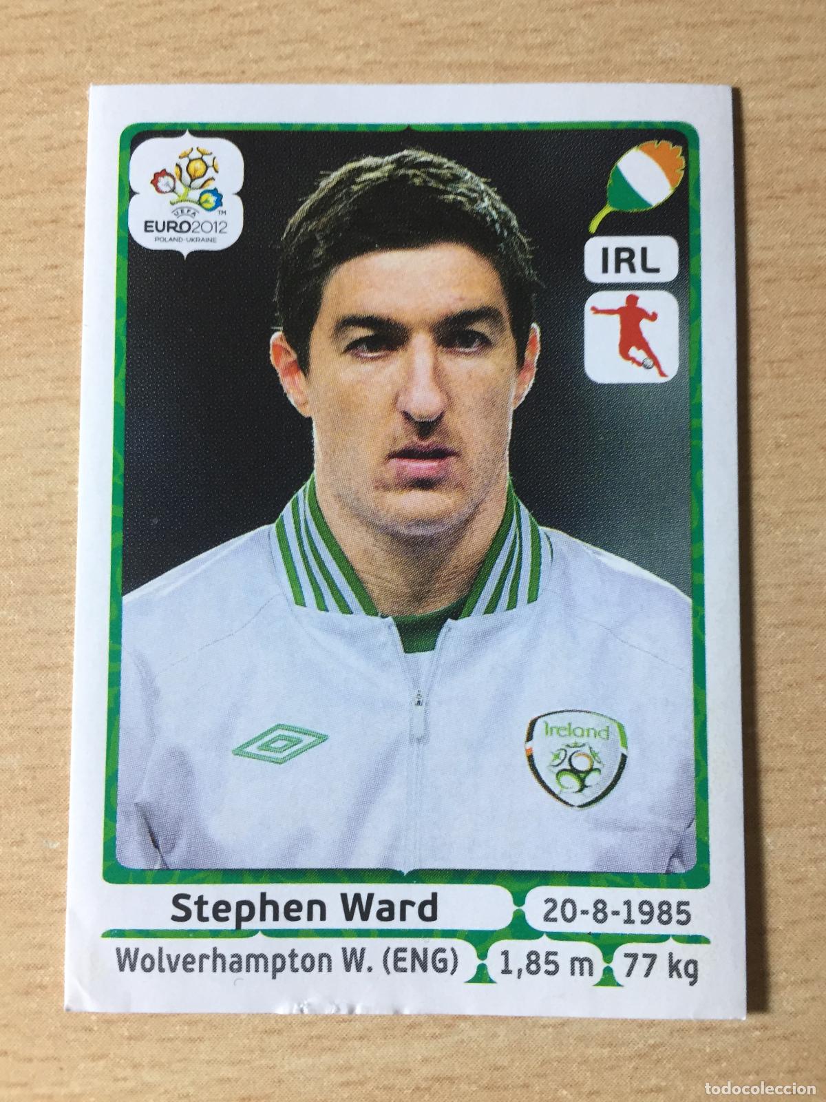 Cromos de F&uacute;tbol: 2012 - 355 STEPHEN WARD - IRLANDA - UEFA EURO 2012 - PANINI