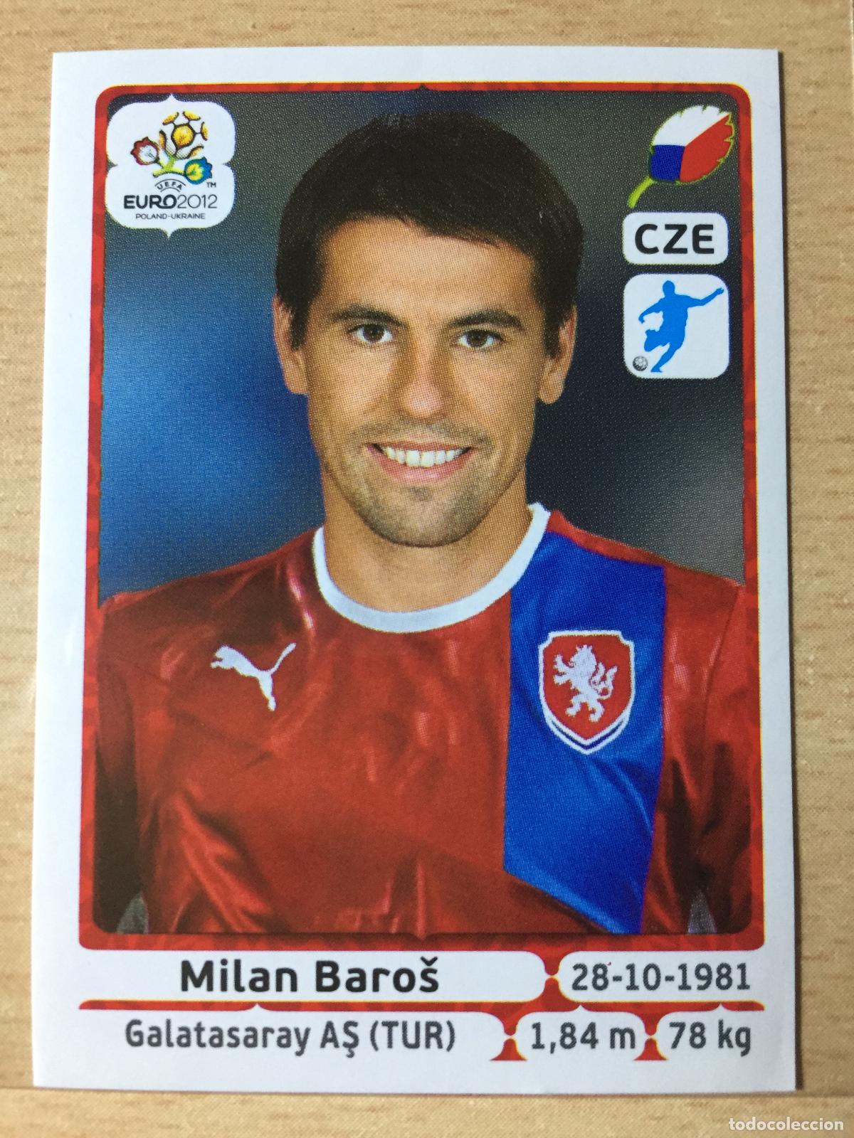 Fu&szlig;ball-Sticker: 2012 - 159 MILAN BAROS - REPUBLICA CHECA - UEFA EURO 2012 - PANINI