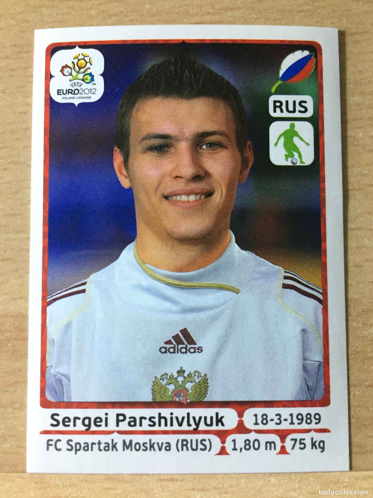 Fu&szlig;ball-Sticker: 2012 - 120 SERGEI PARSHIVLYUK - RUSIA - UEFA EURO 2012 - PANINI