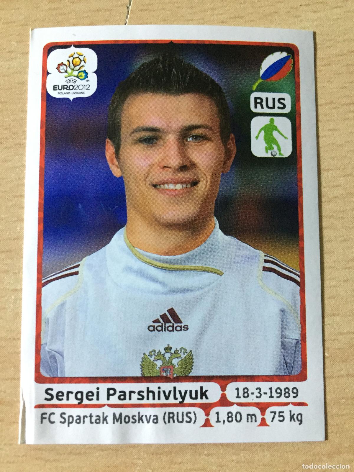 Fu&szlig;ball-Sticker: 2012 - 120 SERGEI PARSHIVLYUK - RUSIA - UEFA EURO 2012 - PANINI