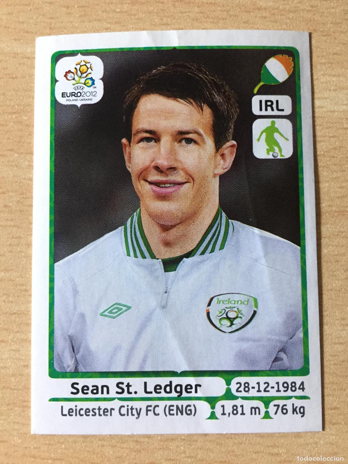 Fu&szlig;ball-Sticker: 2012 - 348 SEAN ST. LEDGER - IRLANDA - UEFA EURO 2012 - PANINI