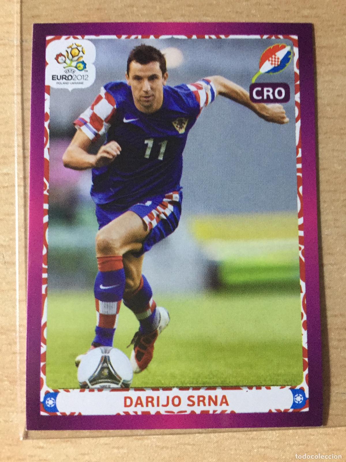 Fu&szlig;ball-Sticker: 2012 - 394 DARIJO SRNA - CROACIA - UEFA EURO 2012 - PANINI