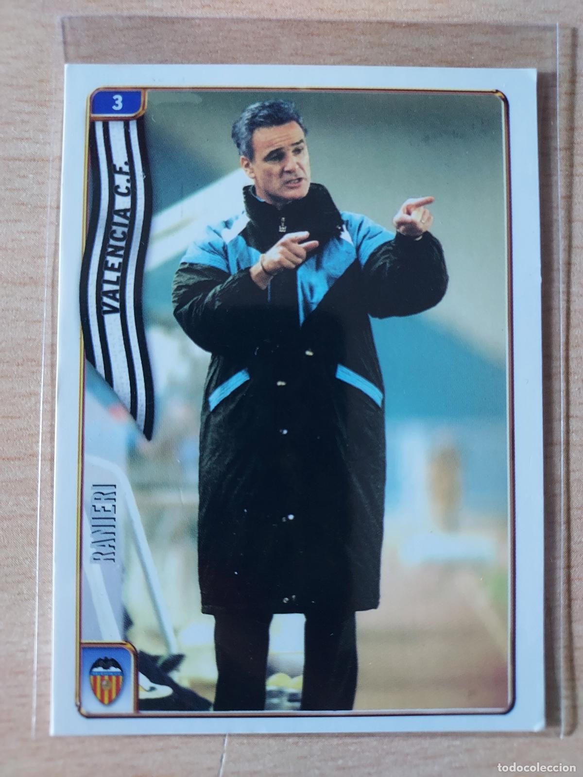 Fu&szlig;ball-Sticker: 2004-2005 - 03 CLAUDIO RANIERI - VALENCIA CF - MUNDICROMO