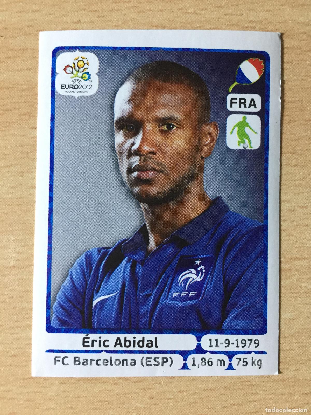 Figurine di Calcio: 2012 - 464 ERIC ABIDAL - FRANCIA - UEFA EURO 2012 - PANINI