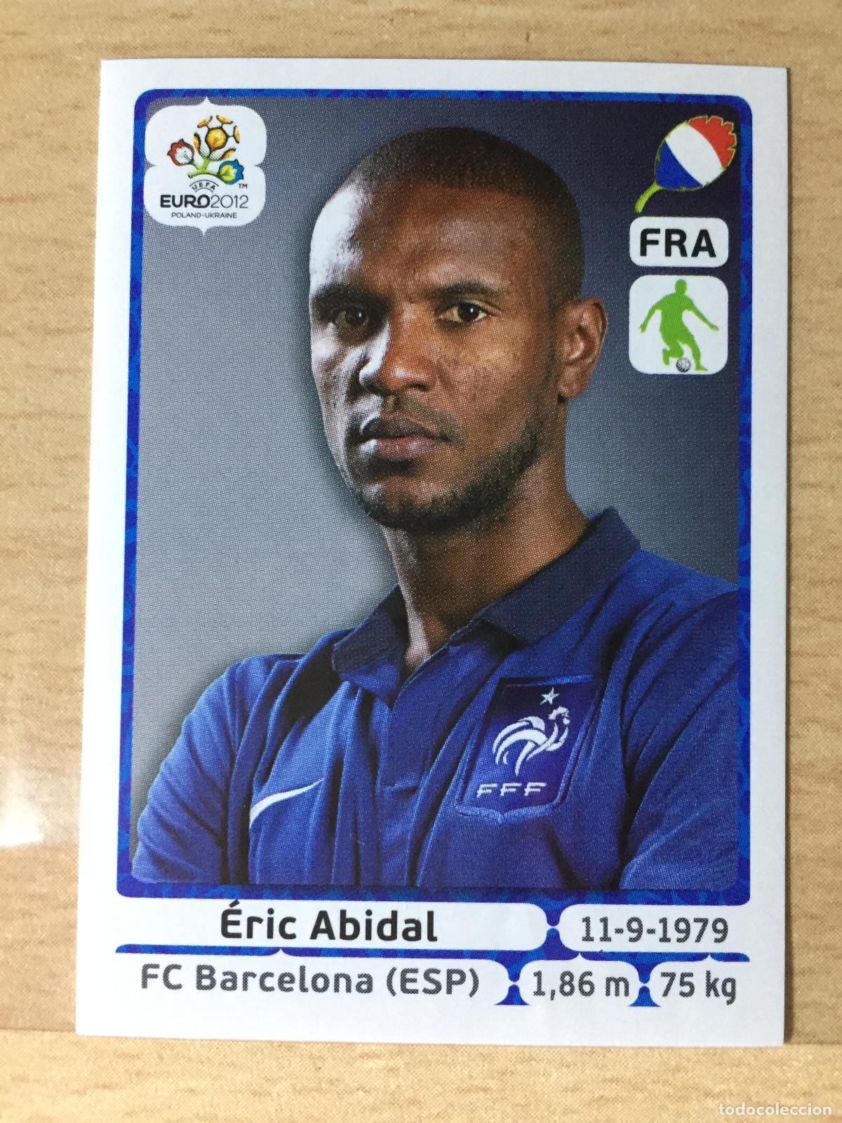 Figurine di Calcio: 2012 - 464 ERIC ABIDAL - FRANCIA - UEFA EURO 2012 - PANINI