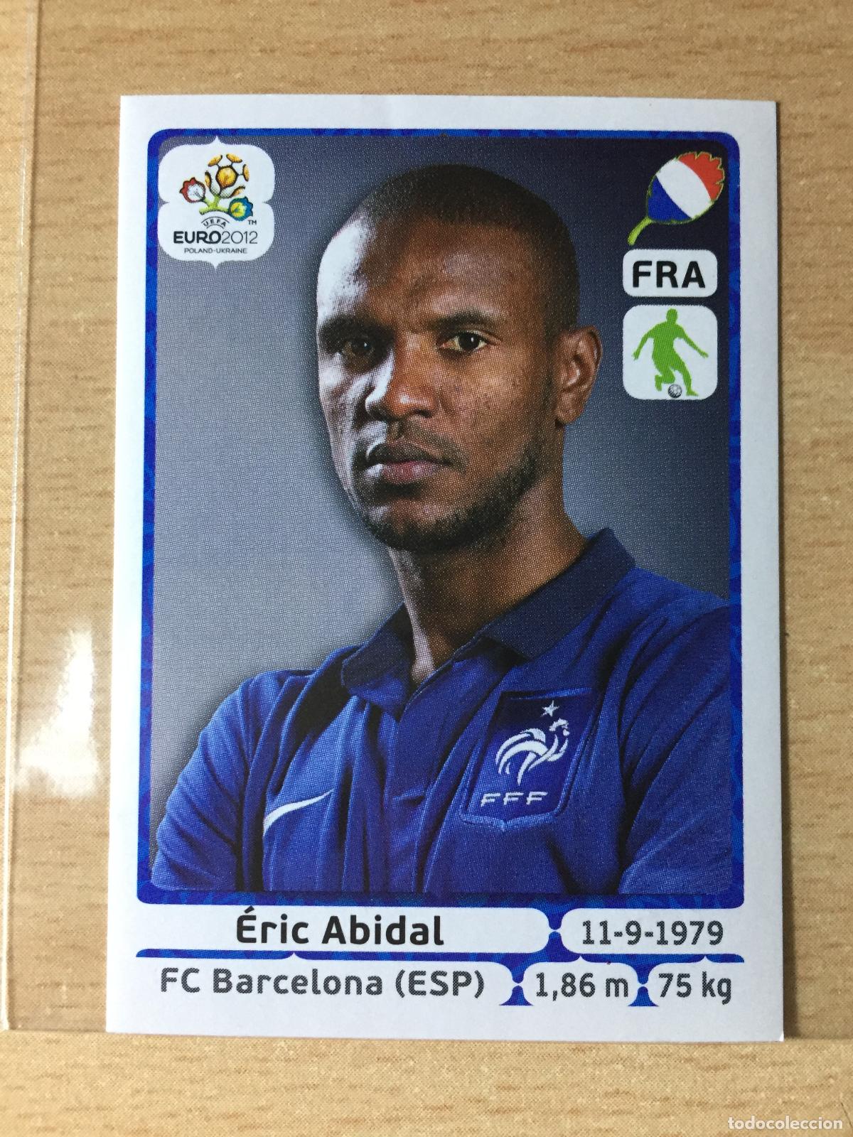 Figurine di Calcio: 2012 - 464 ERIC ABIDAL - FRANCIA - UEFA EURO 2012 - PANINI