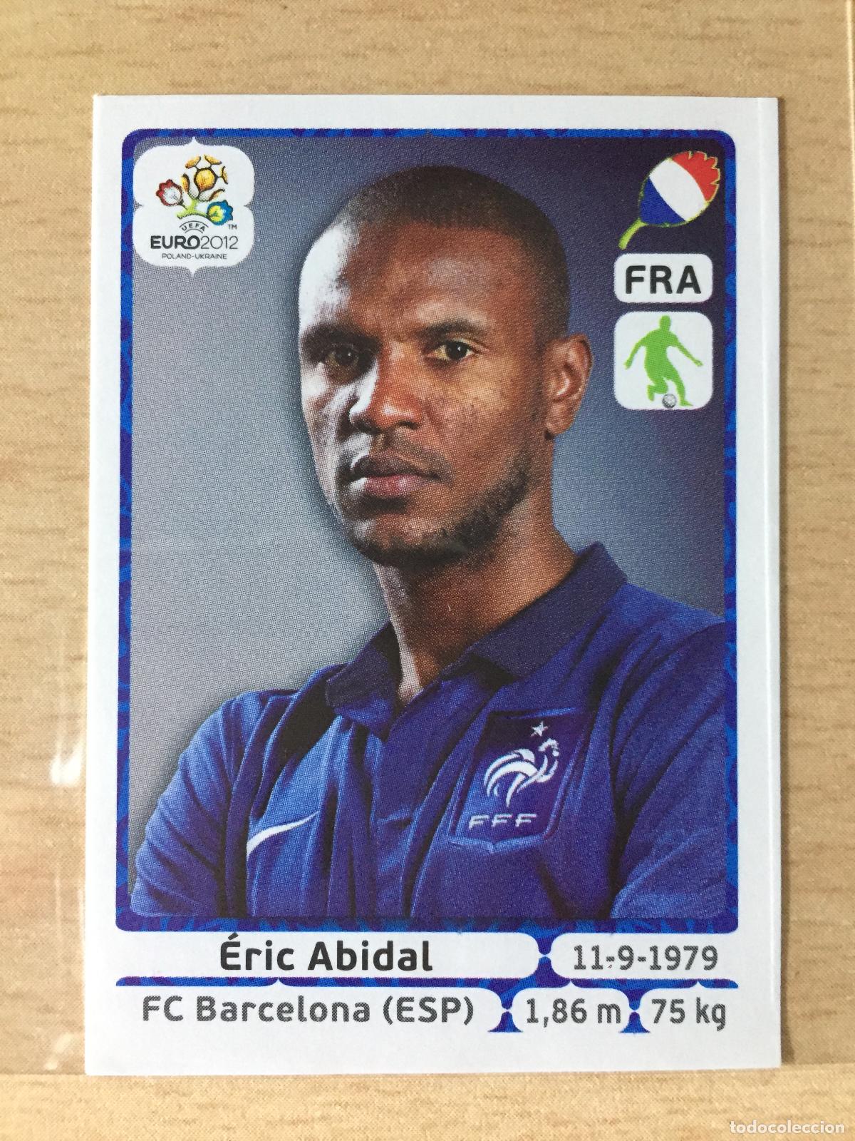 Figurine di Calcio: 2012 - 464 ERIC ABIDAL - FRANCIA - UEFA EURO 2012 - PANINI