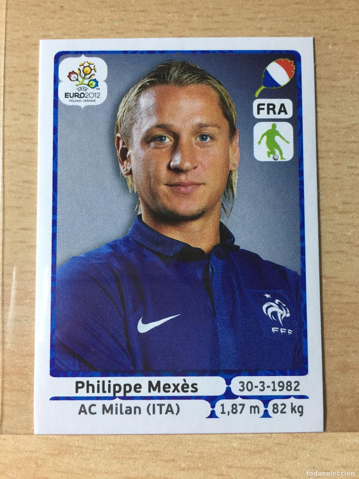 Figurine di Calcio: 2012 - 466 PHILIPPE MEXES - FRANCIA - UEFA EURO 2012 - PANINI