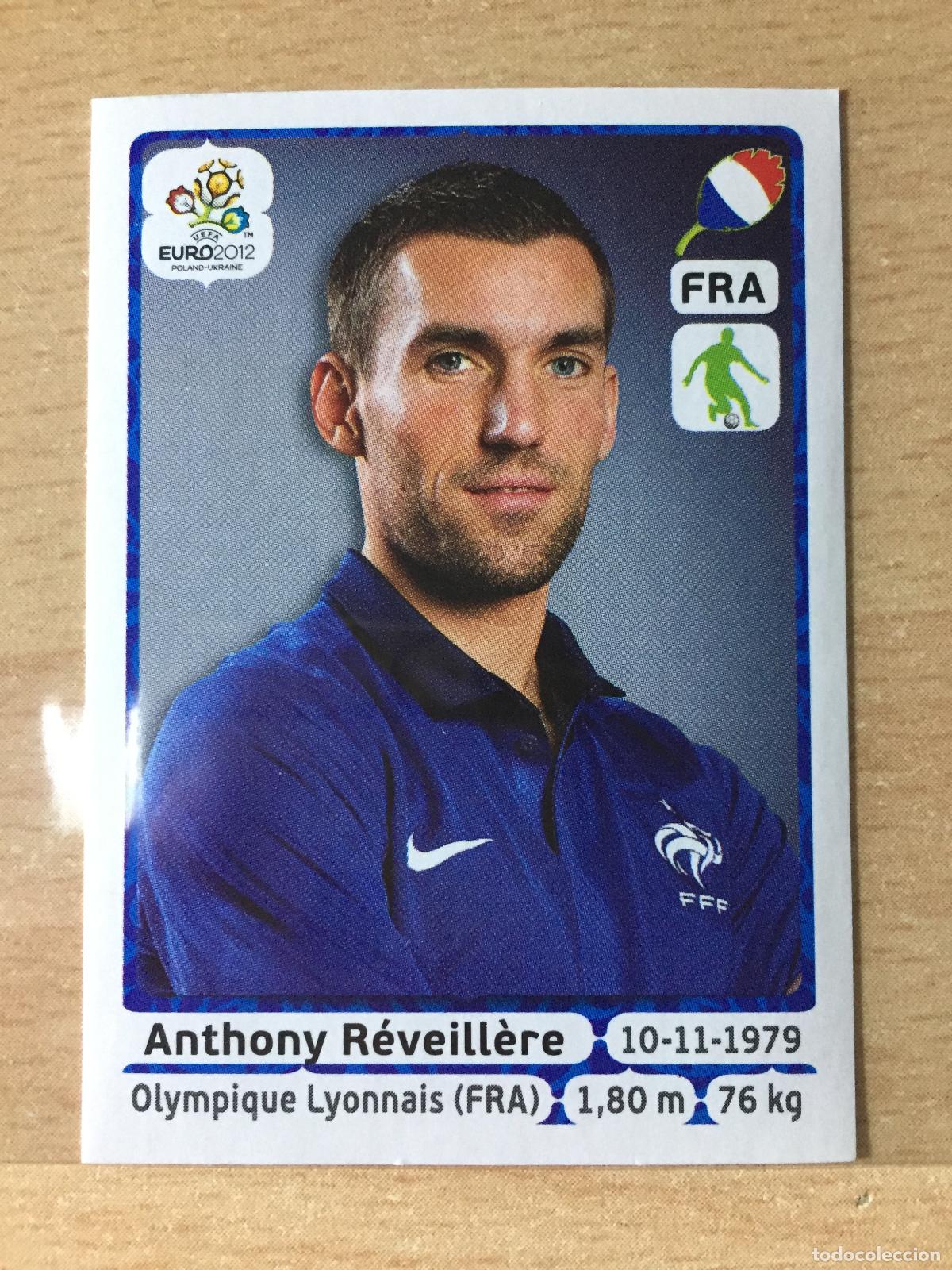 Football Stickers: 2012 - 468 ANTHONY REVEILLERE - FRANCIA - UEFA EURO 2012 - PANINI