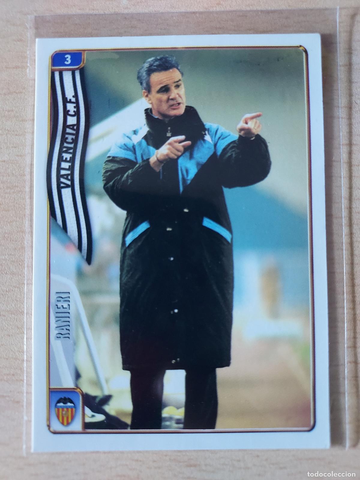 Football Stickers: 2004-2005 - 03 CLAUDIO RANIERI - VALENCIA CF - MUNDICROMO