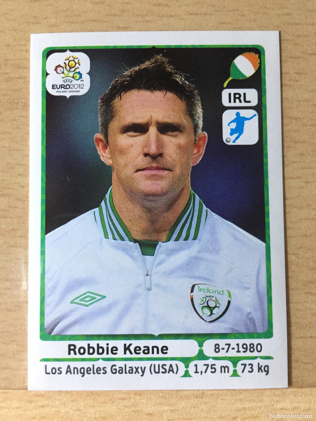 Football Stickers: 2012 - 364 ROBBIE KEANE - IRLANDA - UEFA EURO 2012 - PANINI