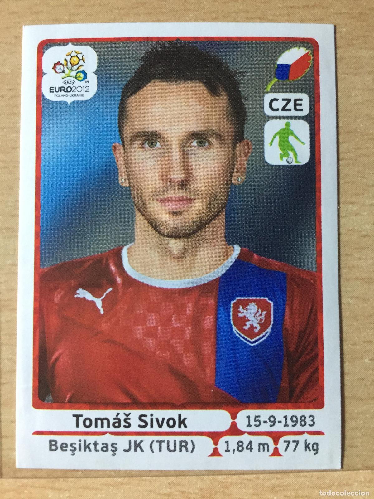 Football Stickers: 2012 - 147 TOMAS SIVOK - REPUBLICA CHECA - UEFA EURO 2012 - PANINI