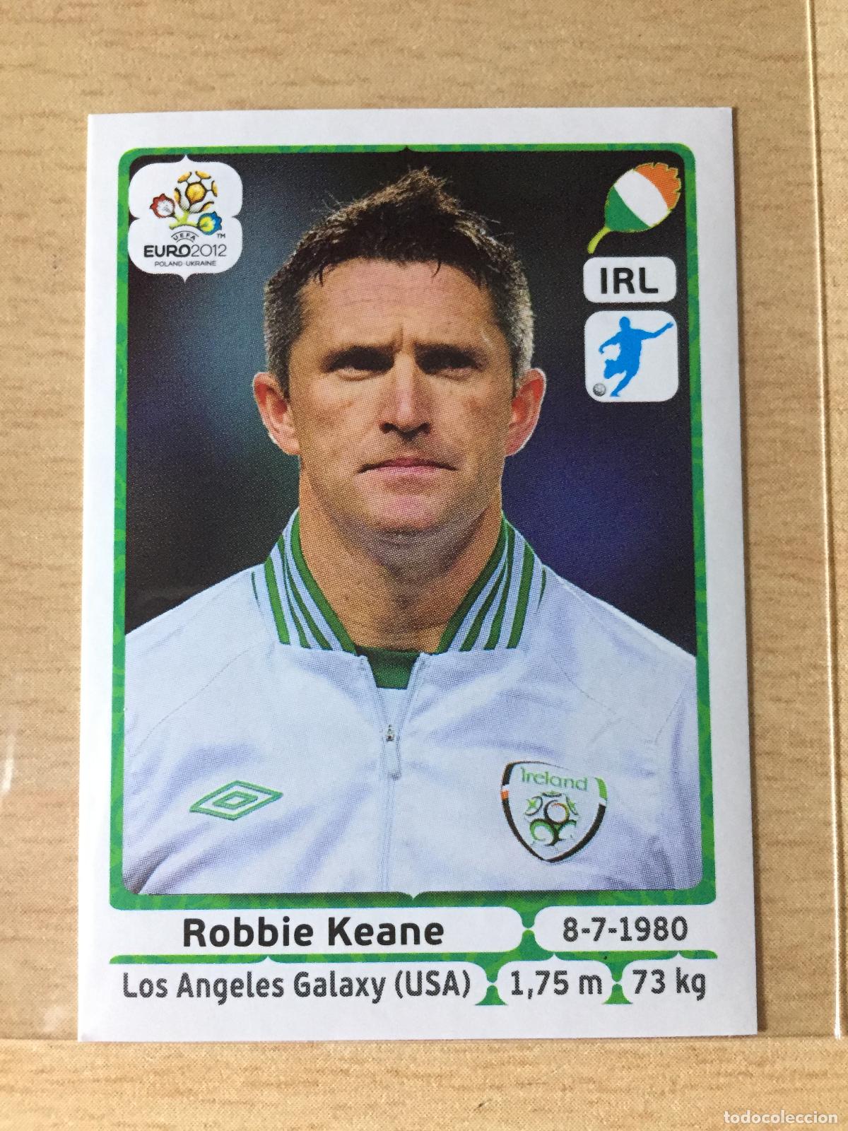 Football Stickers: 2012 - 364 ROBBIE KEANE - IRLANDA - UEFA EURO 2012 - PANINI
