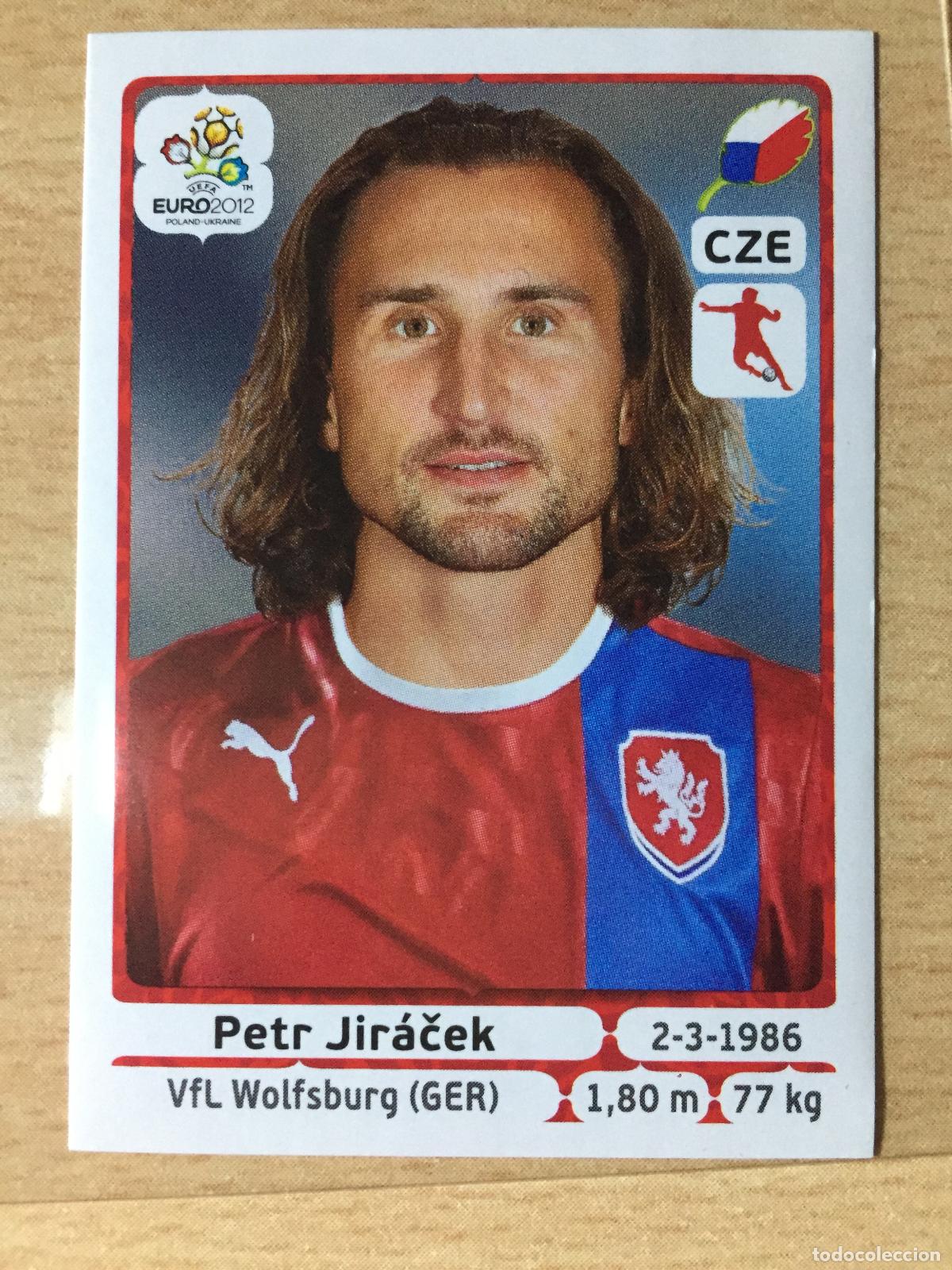Football Stickers: 2012 - 153 PETR JIRACEK - REPUBLICA CHECA - UEFA EURO 2012 - PANINI