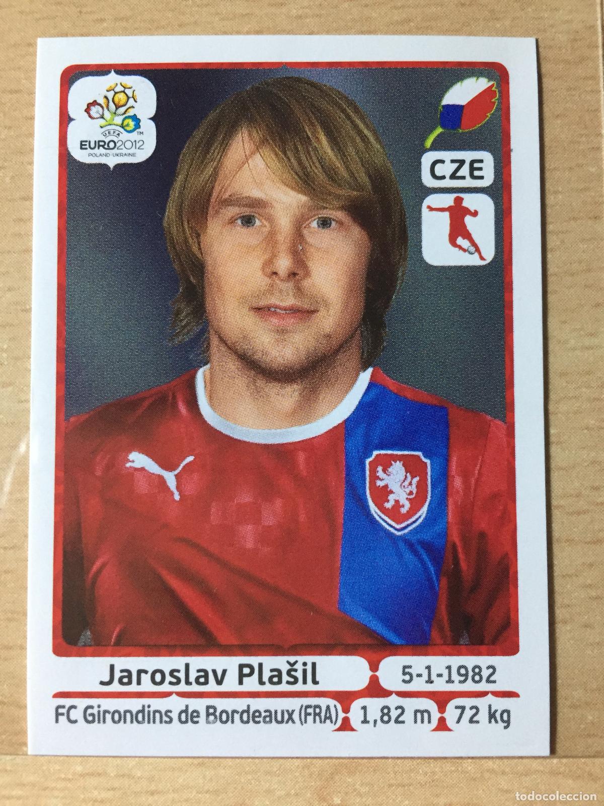 Football Stickers: 2012 - 154 JAROSLAV PLASIL - REPUBLICA CHECA - UEFA EURO 2012 - PANINI