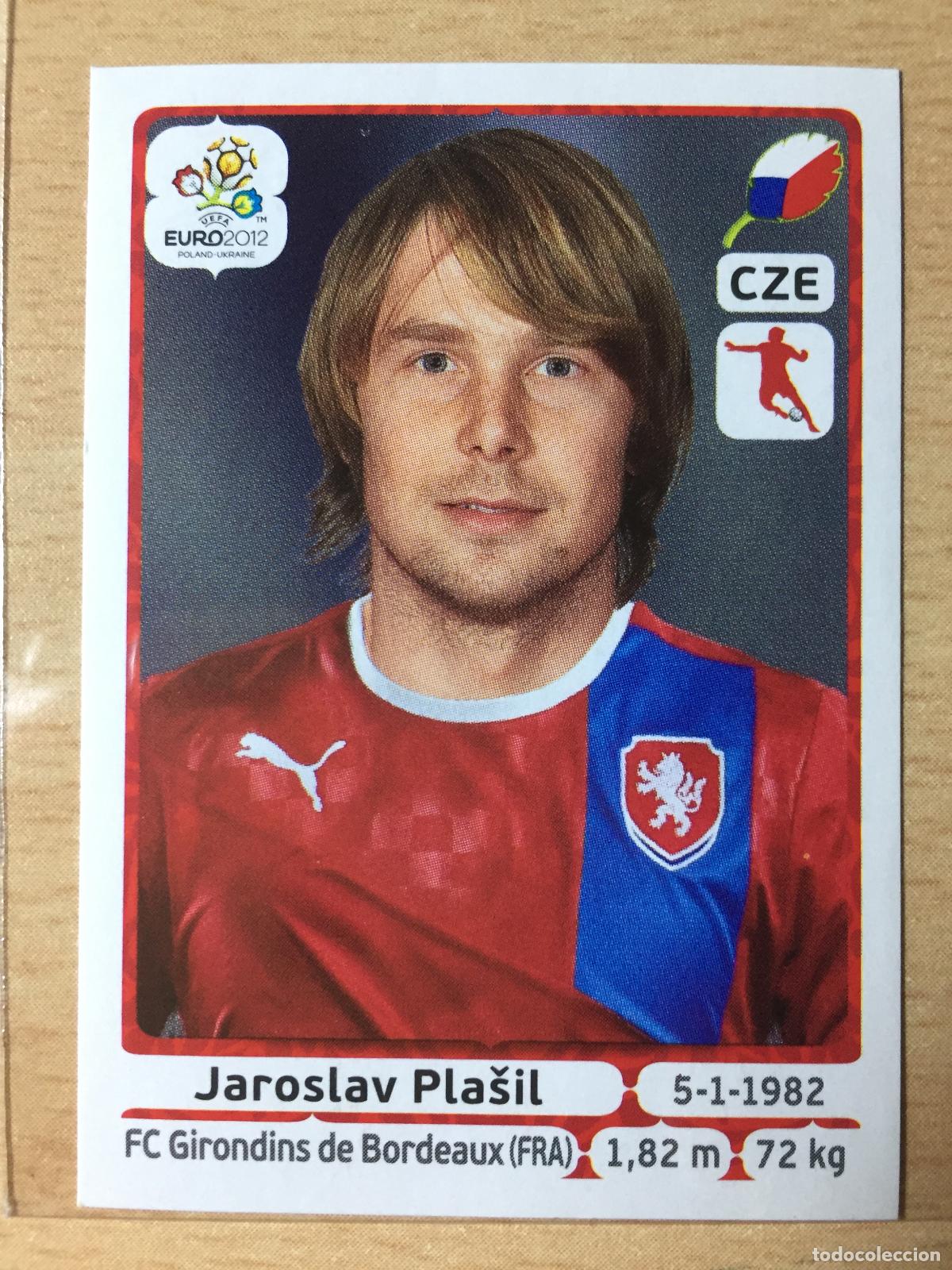 Football Stickers: 2012 - 154 JAROSLAV PLASIL - REPUBLICA CHECA - UEFA EURO 2012 - PANINI