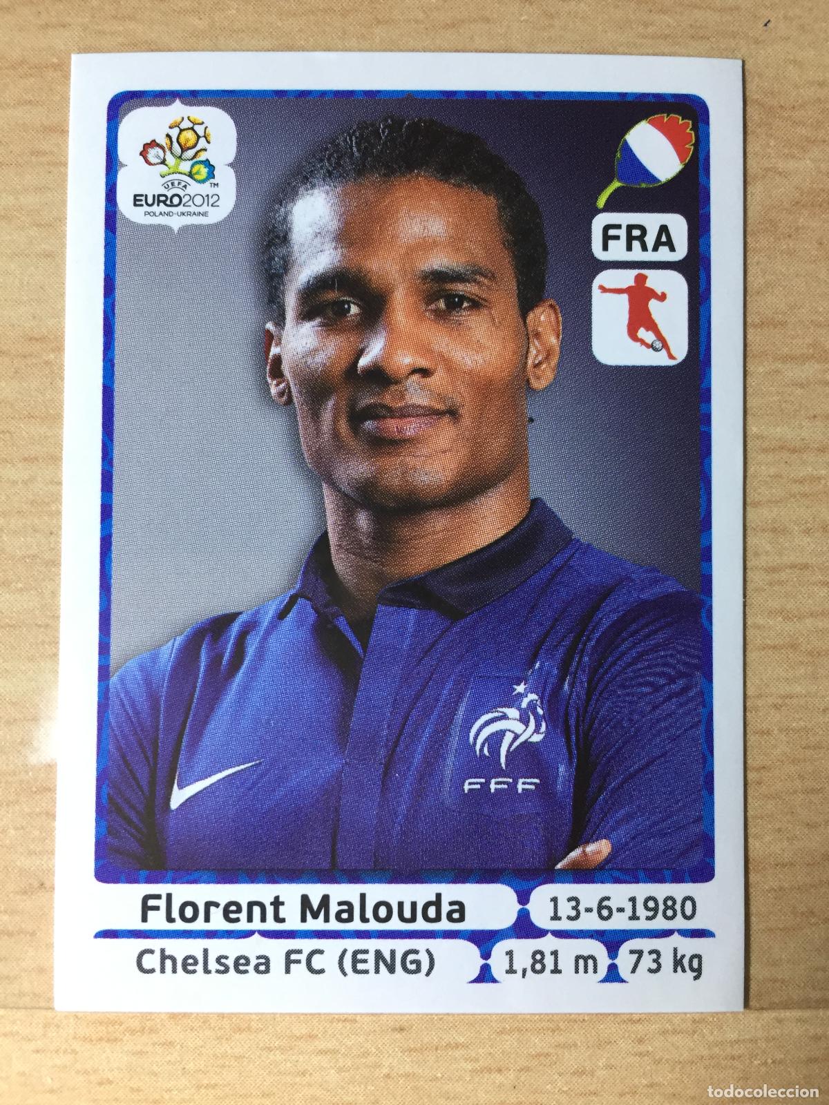 Football Stickers: 2012 - 470 FLORENT MALOUDA - FRANCIA - UEFA EURO 2012 - PANINI