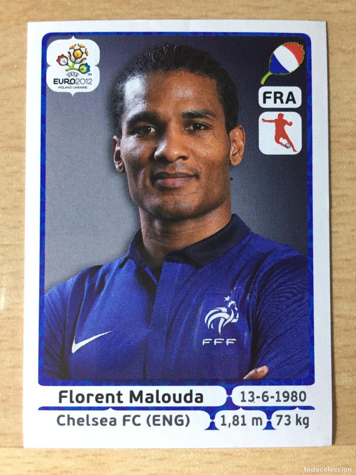 Football Stickers: 2012 - 470 FLORENT MALOUDA - FRANCIA - UEFA EURO 2012 - PANINI