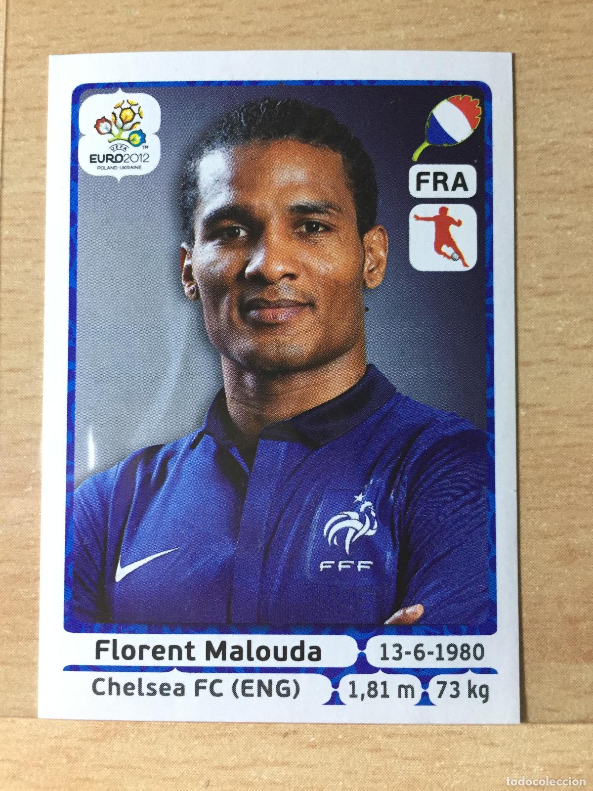 Football Stickers: 2012 - 470 FLORENT MALOUDA - FRANCIA - UEFA EURO 2012 - PANINI