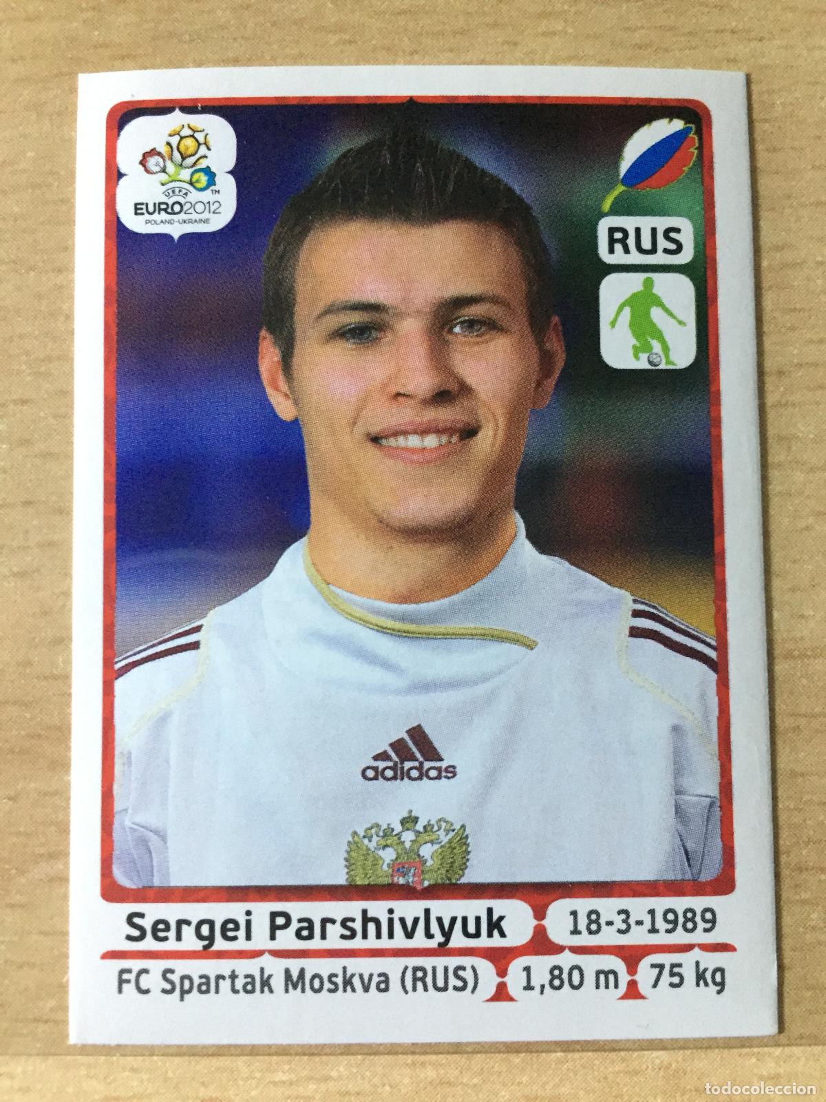 Football Stickers: 2012 - 120 SERGEI PARSHIVLYUK - RUSIA - UEFA EURO 2012 - PANINI