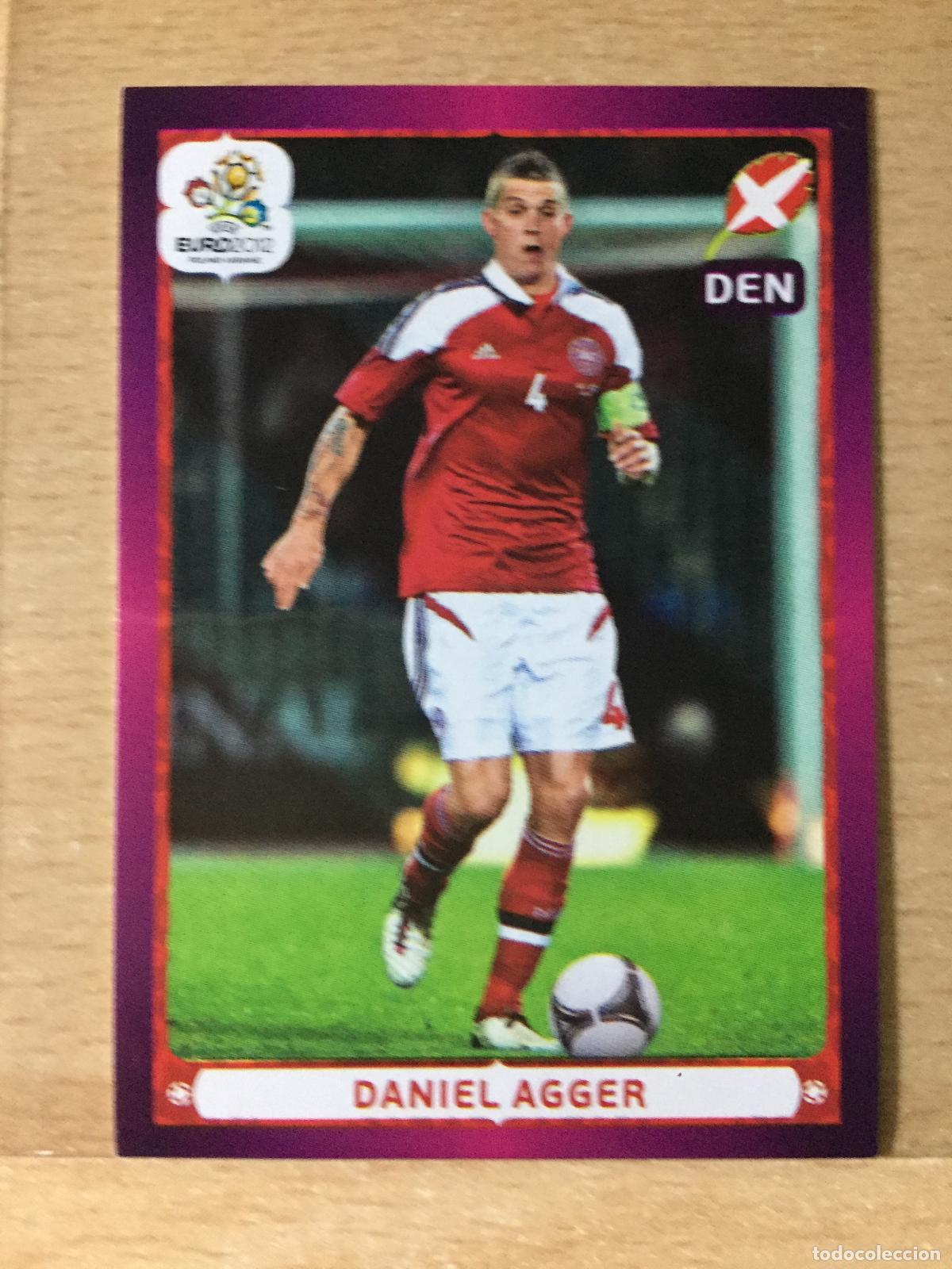 Fu&szlig;ball-Sticker: 2012 - 220 DANIEL AGGER - DINAMARCA - UEFA EURO 2012 - PANINI