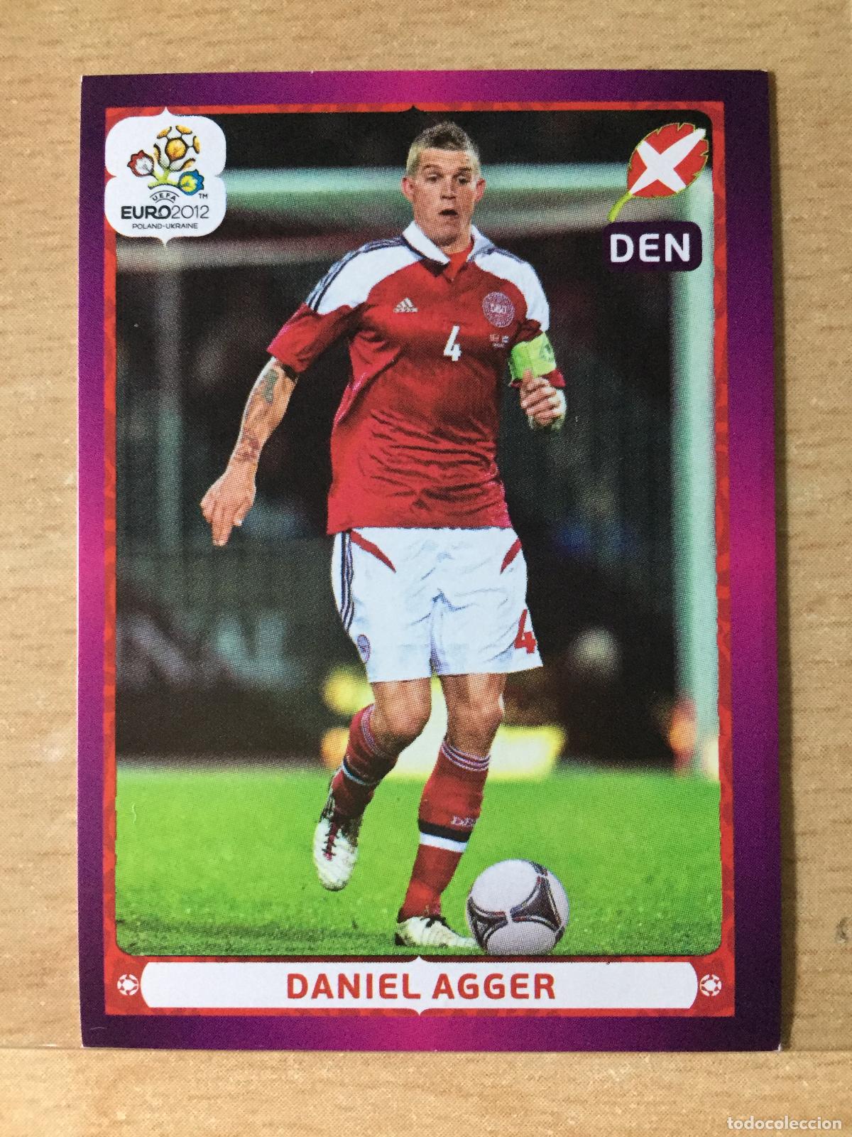 Fu&szlig;ball-Sticker: 2012 - 220 DANIEL AGGER - DINAMARCA - UEFA EURO 2012 - PANINI