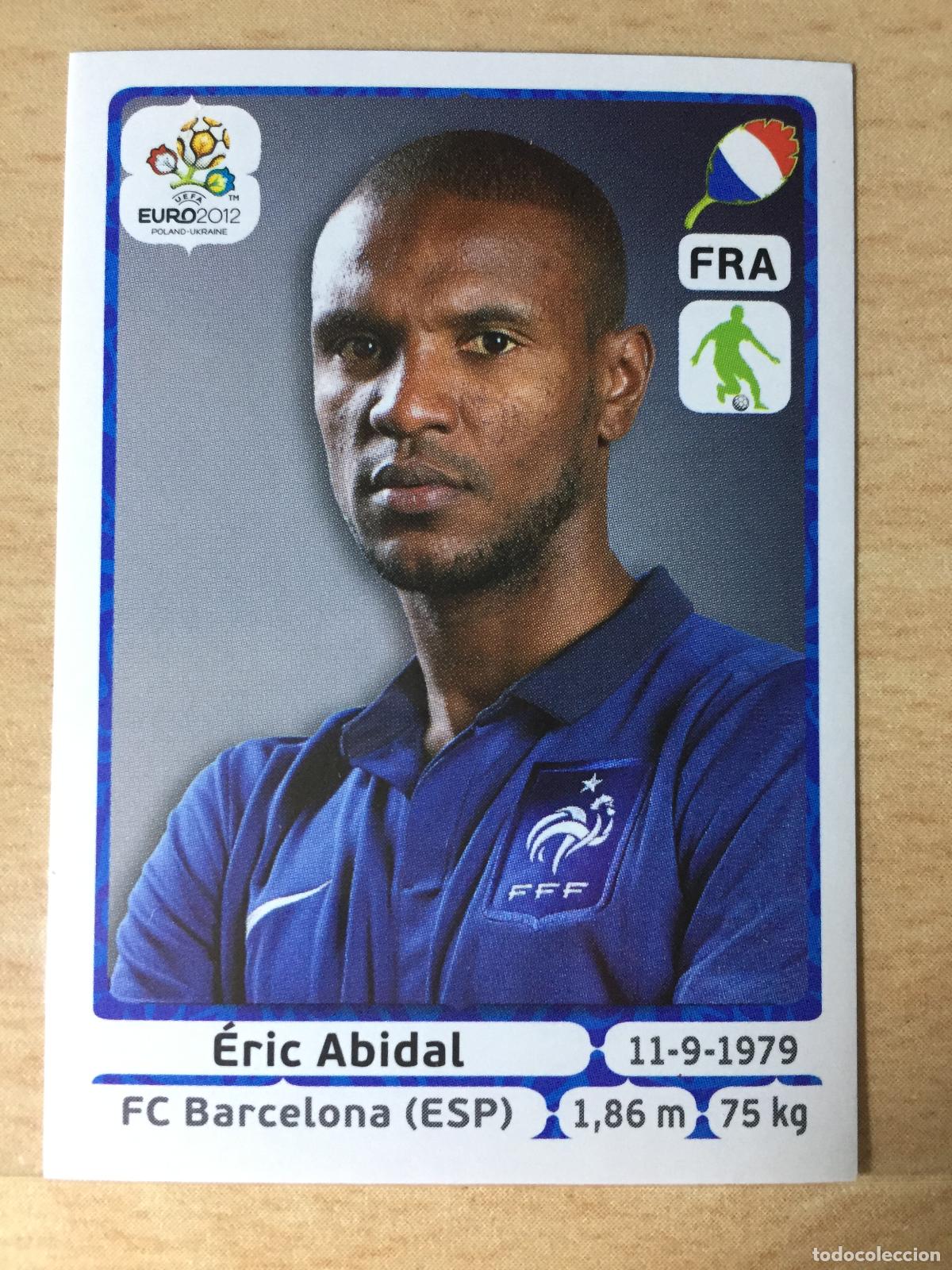 Cartes &agrave; collectionner de Football: 2012 - 464 ERIC ABIDAL - FRANCIA - UEFA EURO 2012 - PANINI