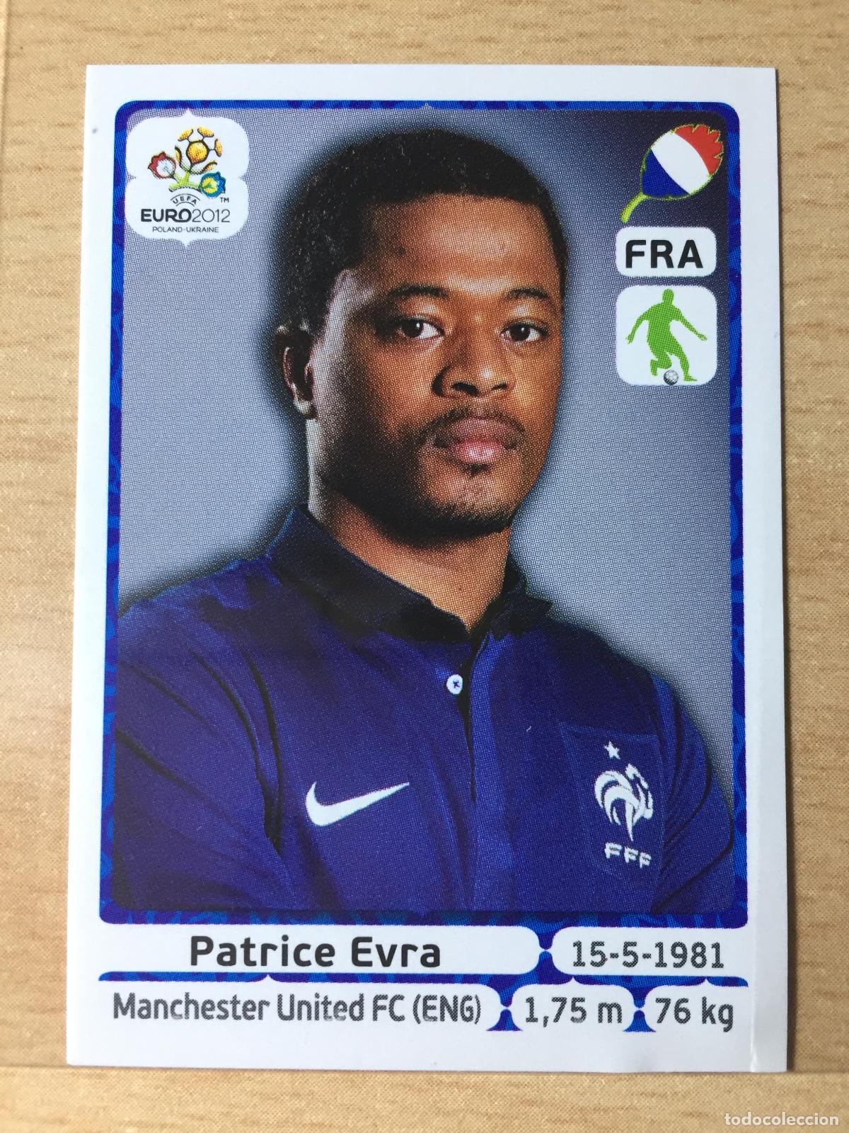 Cartes &agrave; collectionner de Football: 2012 - 463 PATRICE EVRA - FRANCIA - UEFA EURO 2012 - PANINI