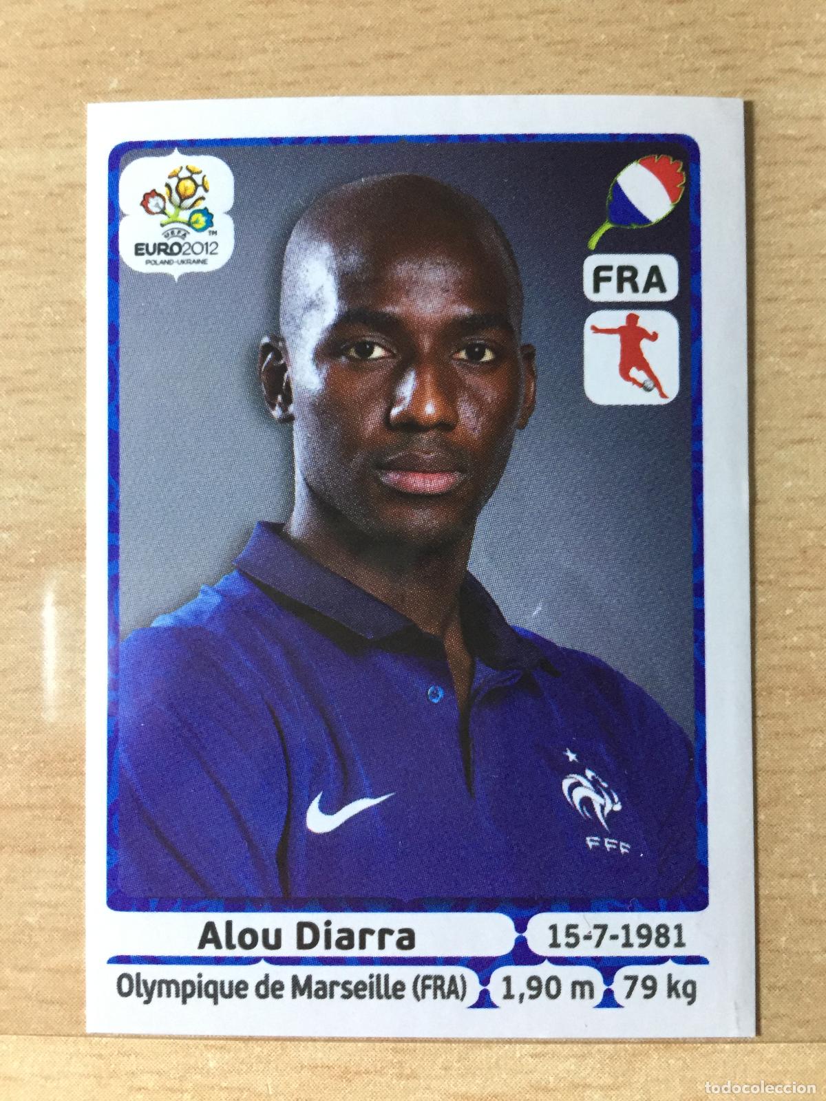 Cartes &agrave; collectionner de Football: 2012 - 471 ALOU DIARRA - FRANCIA - UEFA EURO 2012 - PANINI