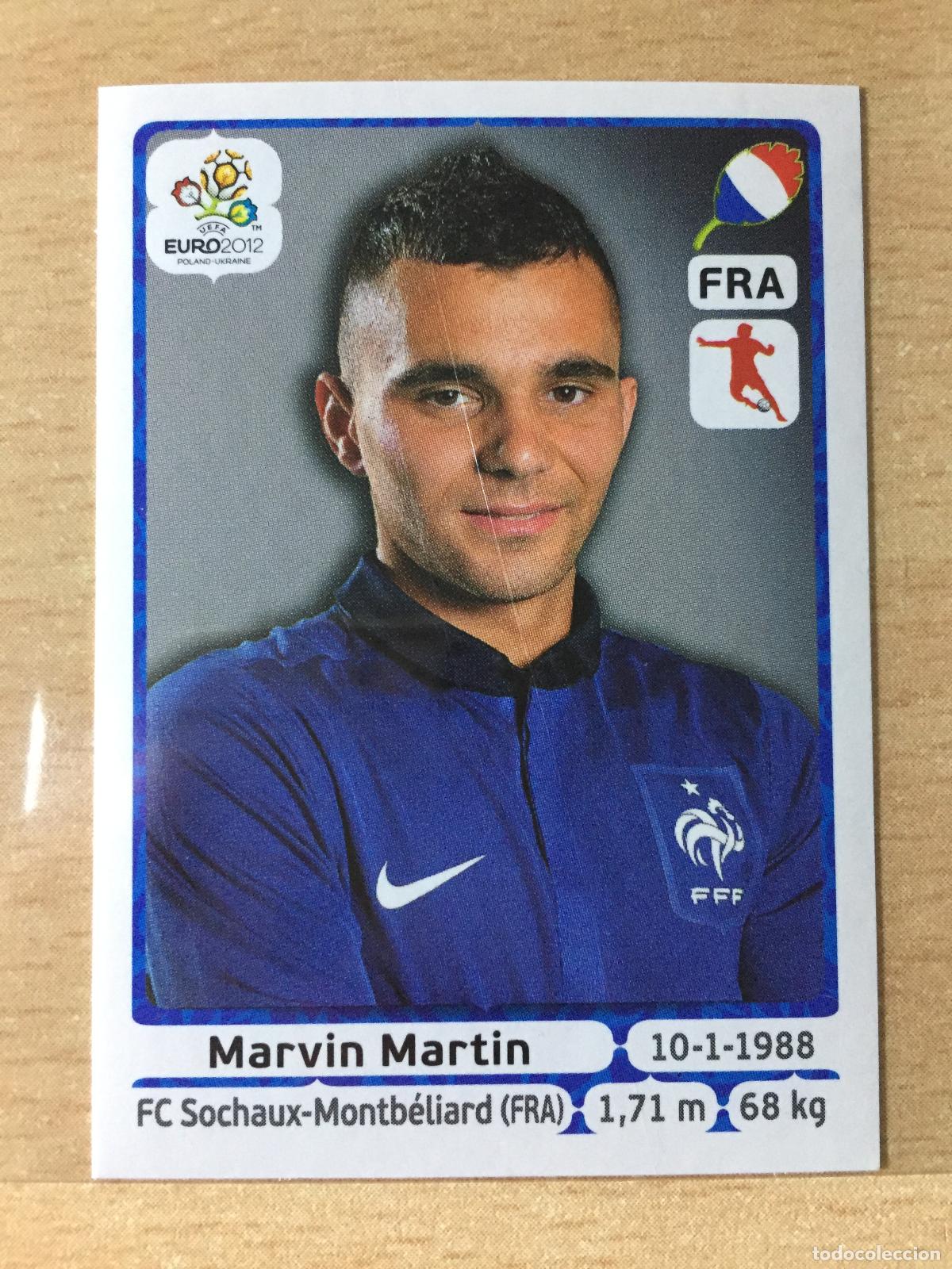 Cartes &agrave; collectionner de Football: 2012 - 473 MARVIN MARTIN - FRANCIA - UEFA EURO 2012 - PANINI