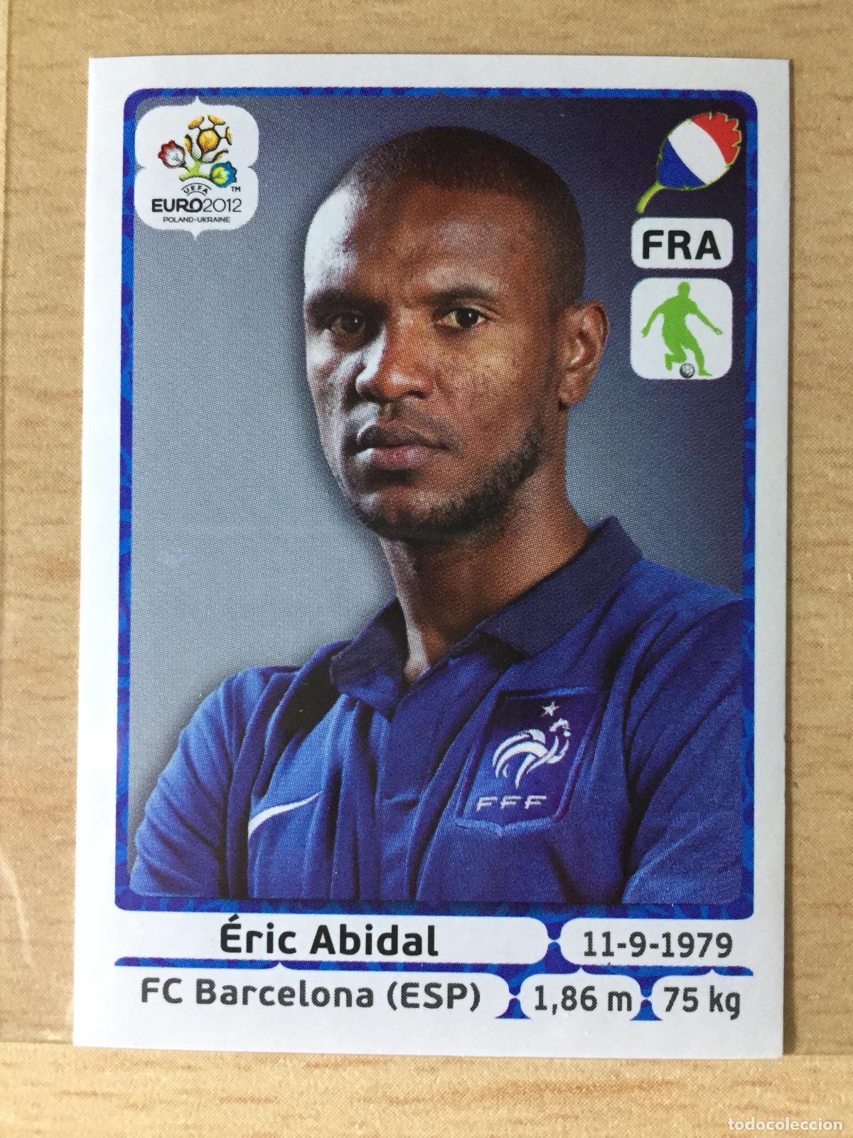 Cartes &agrave; collectionner de Football: 2012 - 464 ERIC ABIDAL - FRANCIA - UEFA EURO 2012 - PANINI