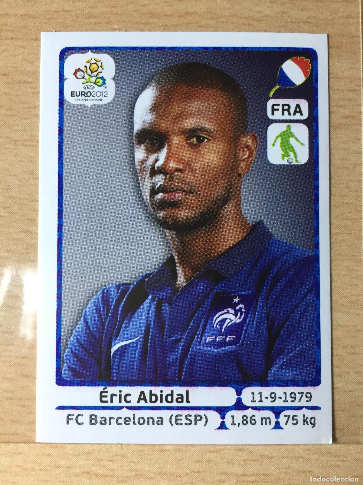 Cartes &agrave; collectionner de Football: 2012 - 464 ERIC ABIDAL - FRANCIA - UEFA EURO 2012 - PANINI