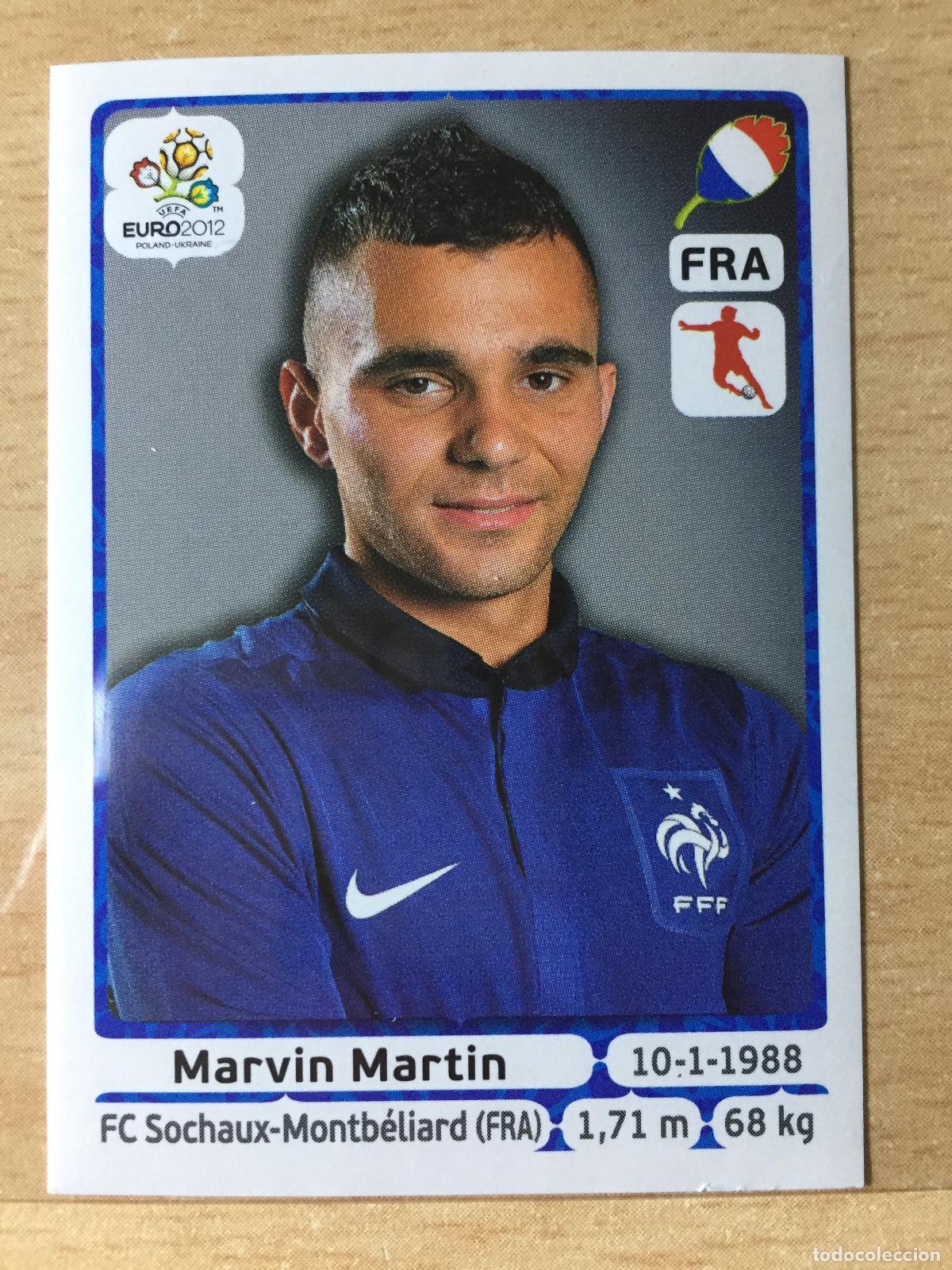 Cartes &agrave; collectionner de Football: 2012 - 473 MARVIN MARTIN - FRANCIA - UEFA EURO 2012 - PANINI