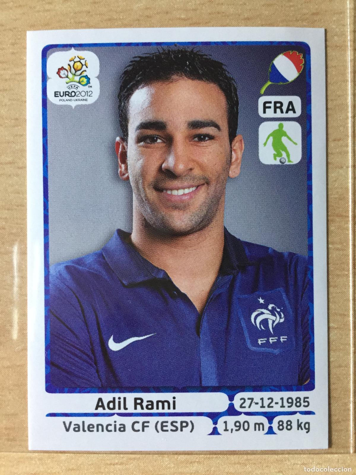 Cartes &agrave; collectionner de Football: 2012 - 465 ADIL RAMI - FRANCIA - UEFA EURO 2012 - PANINI