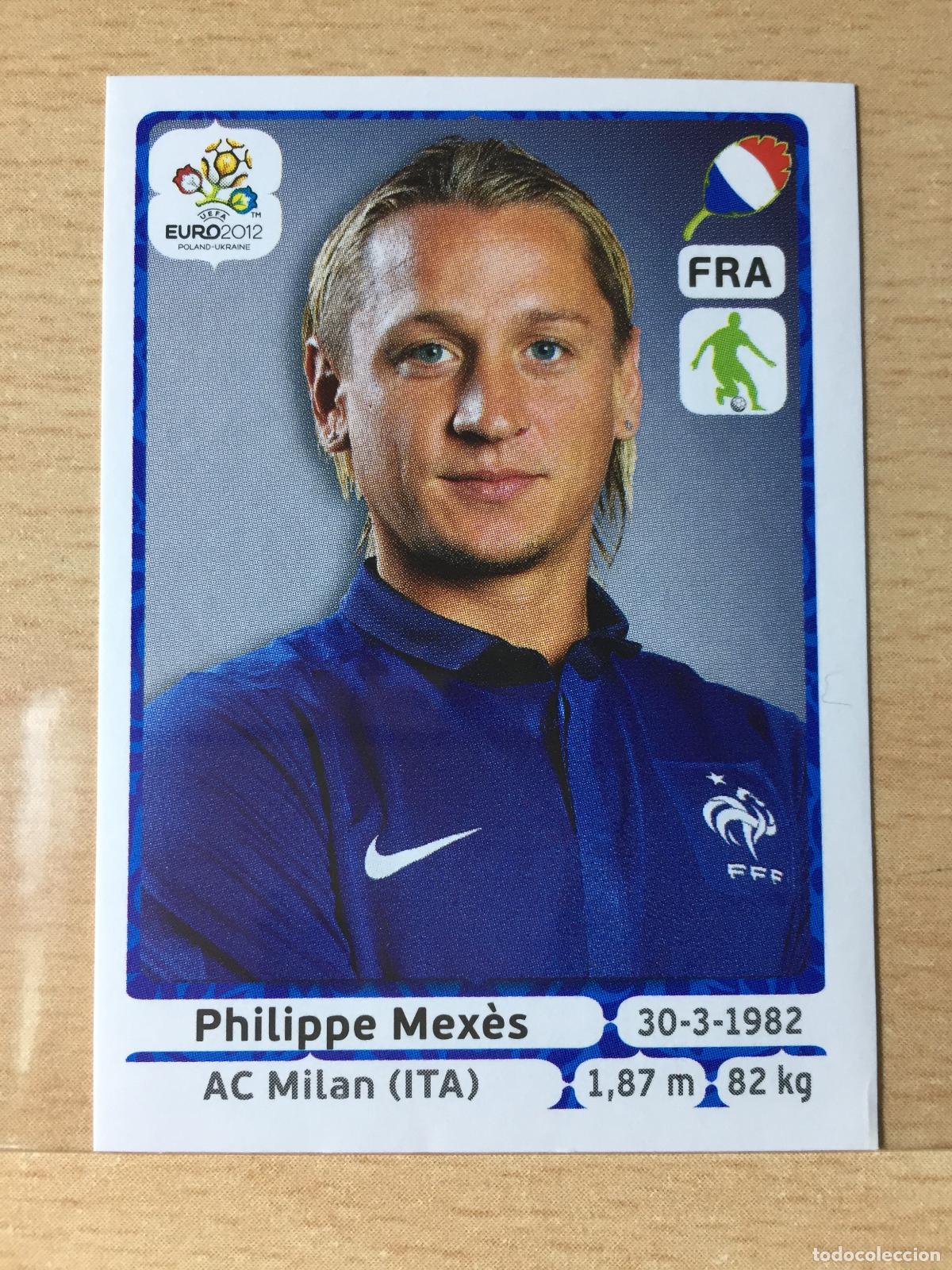 Cartes &agrave; collectionner de Football: 2012 - 466 PHILIPPE MEXES - FRANCIA - UEFA EURO 2012 - PANINI