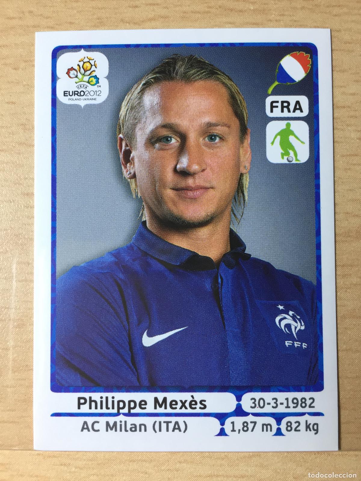 Cartes &agrave; collectionner de Football: 2012 - 466 PHILIPPE MEXES - FRANCIA - UEFA EURO 2012 - PANINI
