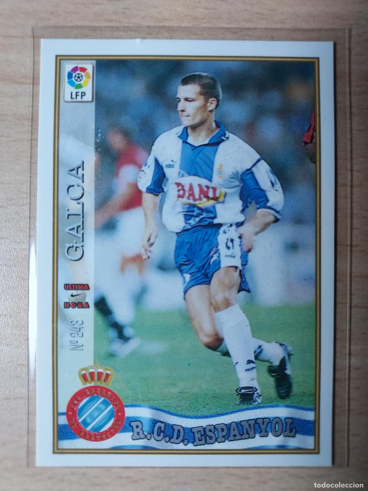 Cartes &agrave; collectionner de Football: 1997-1998 - 243 GALCA - RCD ESPANYOL - MUNDICROMO