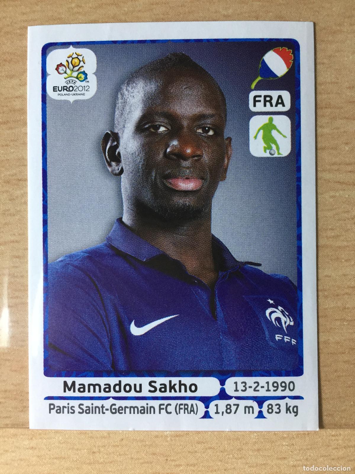 Cartes &agrave; collectionner de Football: 2012 - 467 MAMADOU SAKHO - FRANCIA - UEFA EURO 2012 - PANINI