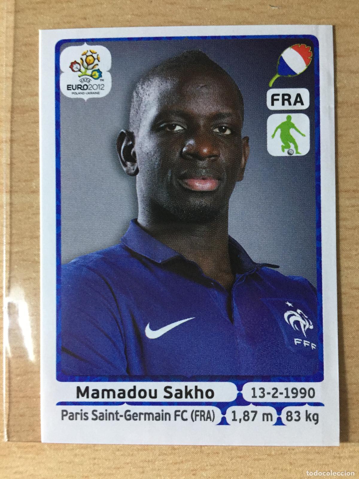 Cartes &agrave; collectionner de Football: 2012 - 467 MAMADOU SAKHO - FRANCIA - UEFA EURO 2012 - PANINI
