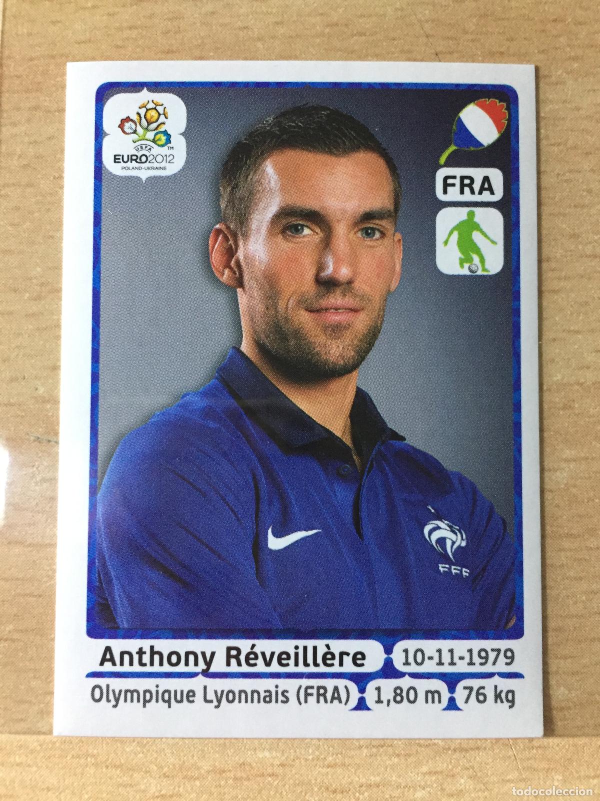 Cartes &agrave; collectionner de Football: 2012 - 468 ANTHONY REVEILLERE - FRANCIA - UEFA EURO 2012 - PANINI
