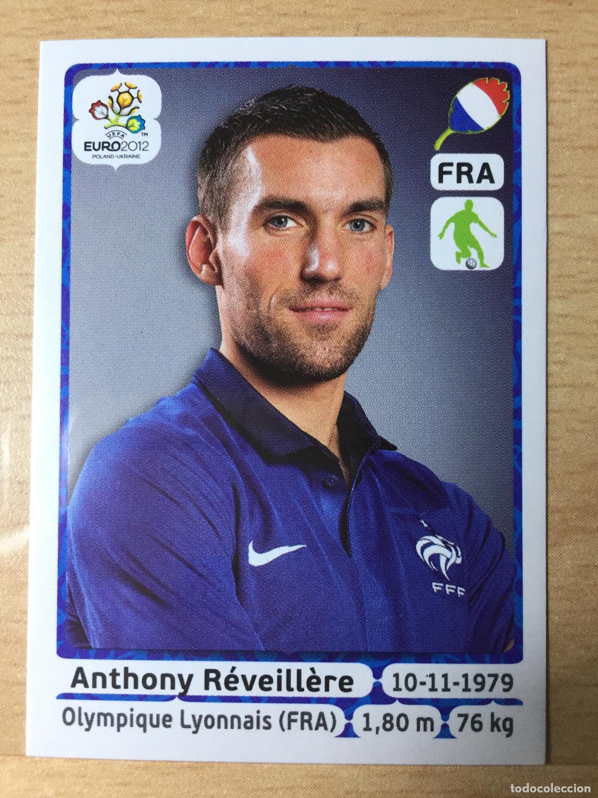Cartes &agrave; collectionner de Football: 2012 - 468 ANTHONY REVEILLERE - FRANCIA - UEFA EURO 2012 - PANINI