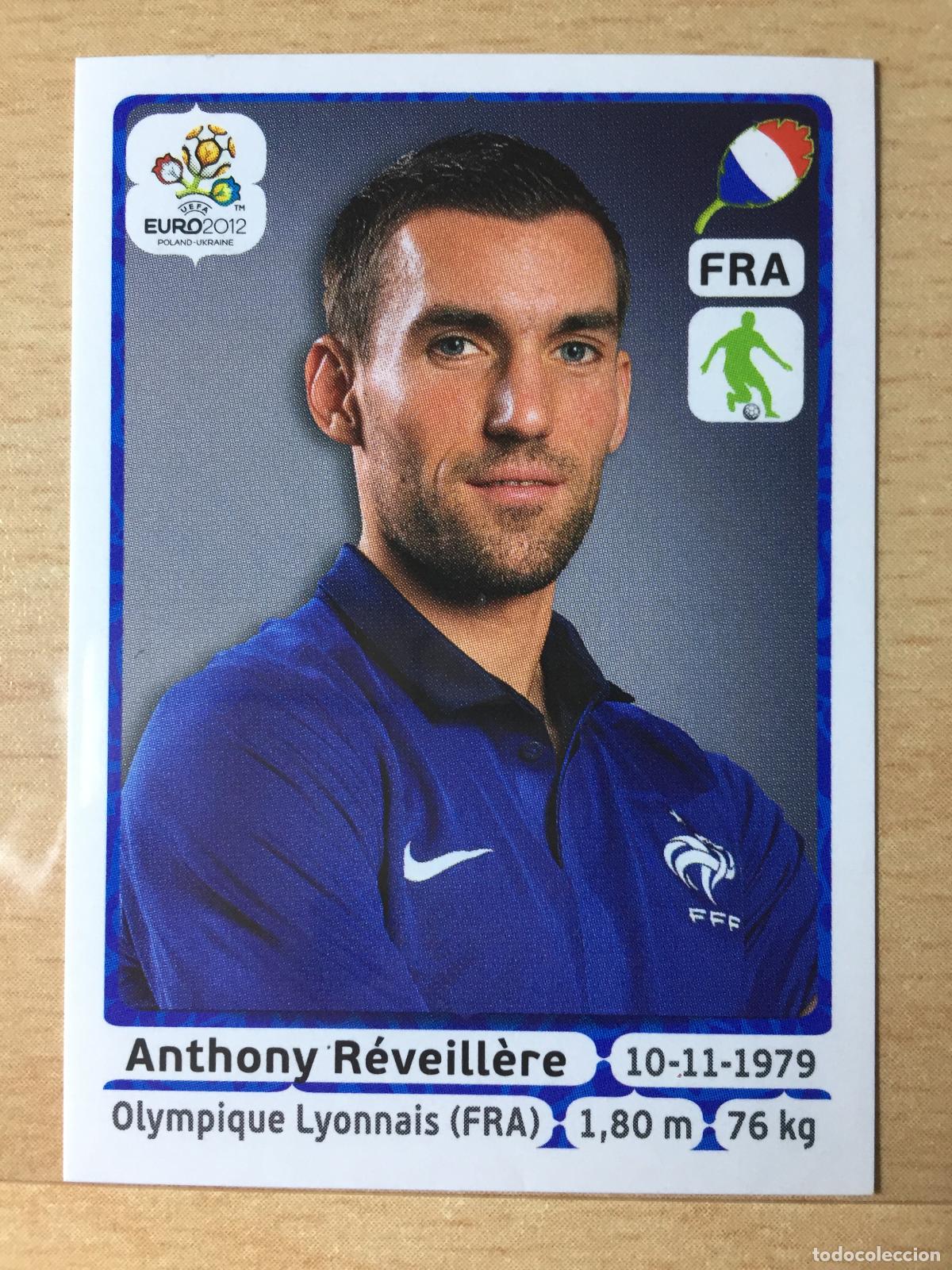 Cartes &agrave; collectionner de Football: 2012 - 468 ANTHONY REVEILLERE - FRANCIA - UEFA EURO 2012 - PANINI