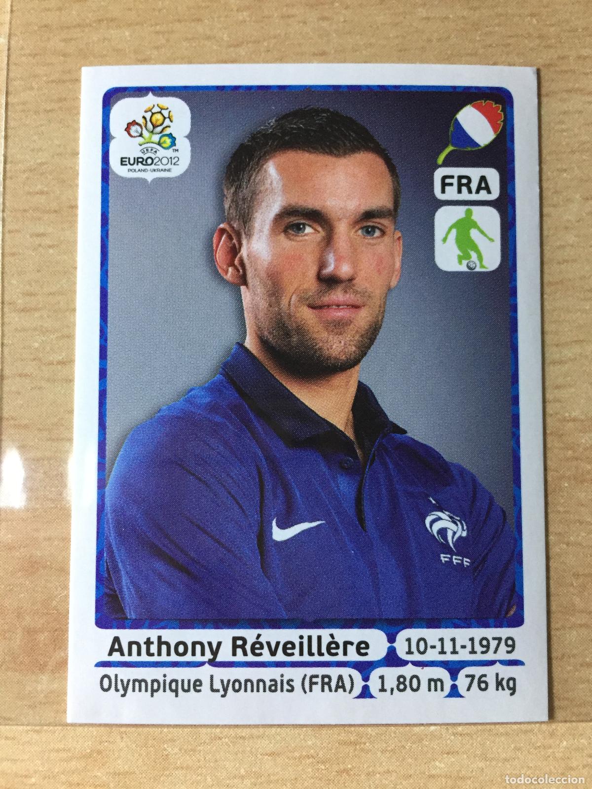 Cartes &agrave; collectionner de Football: 2012 - 468 ANTHONY REVEILLERE - FRANCIA - UEFA EURO 2012 - PANINI