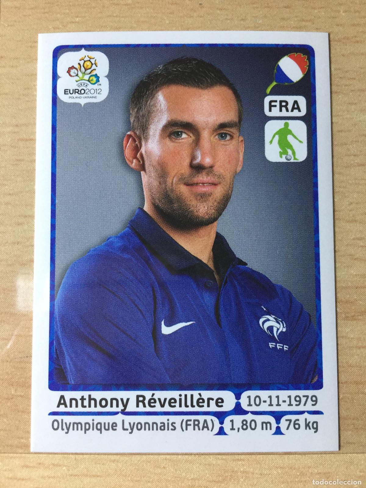 Cartes &agrave; collectionner de Football: 2012 - 468 ANTHONY REVEILLERE - FRANCIA - UEFA EURO 2012 - PANINI