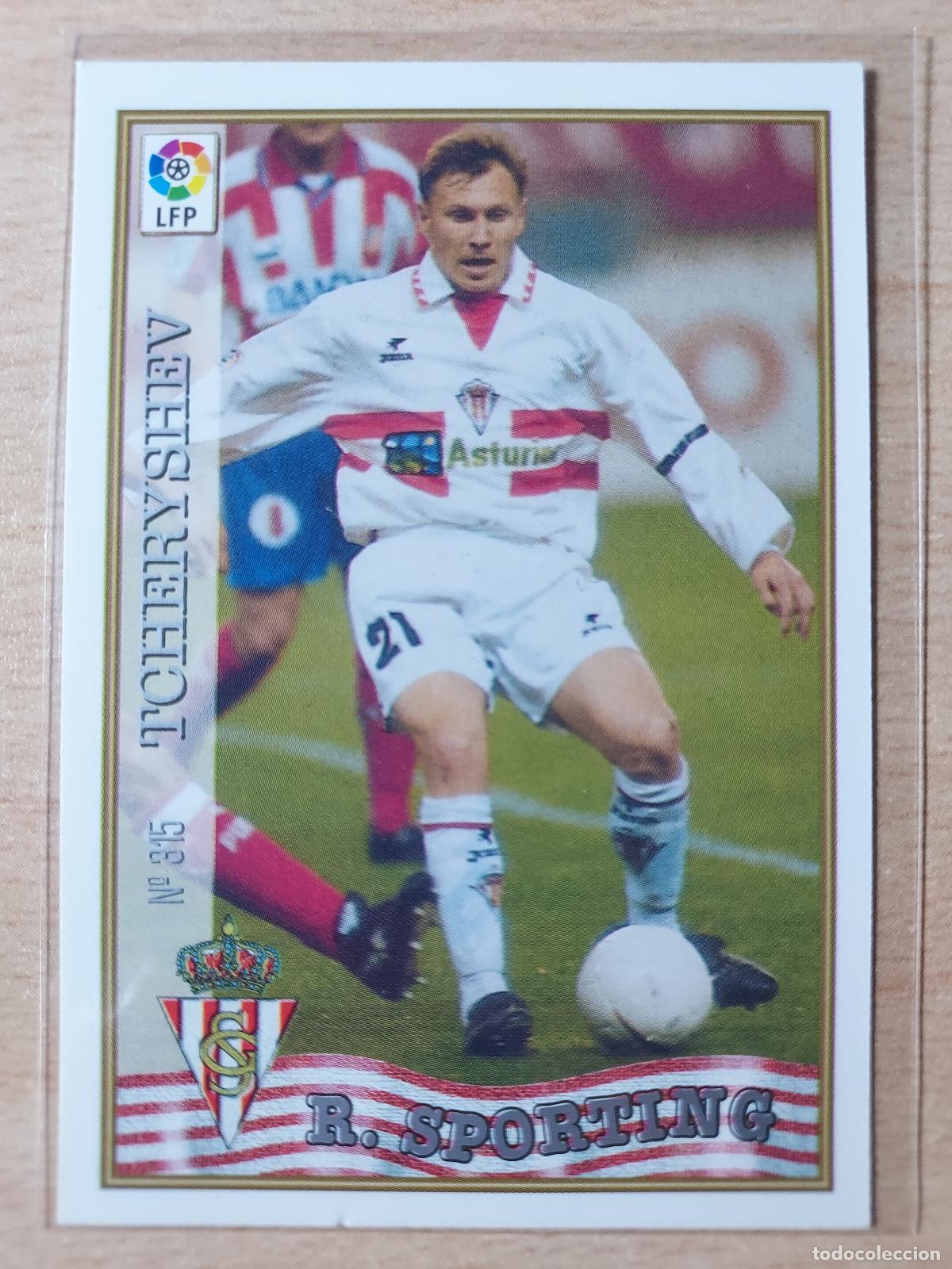 Cartes &agrave; collectionner de Football: 1997-1998 - 315 TCHERYSHEV - SPORTING DE GIJON - MUNDICROMO